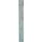 Ekena Millwork 19"W x 36"H x 3 1/2"D Vintage Farmhouse 2 Rung Ladder, Barnwood Decor Collection, Driftwood Blue DECR019X036X04LDRBU - alternate 3